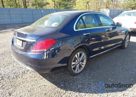 2020 Mercedes-Benz C 300 4Matic z USA, uszkodzony, nr VIN WDDWF8EB9LR561644